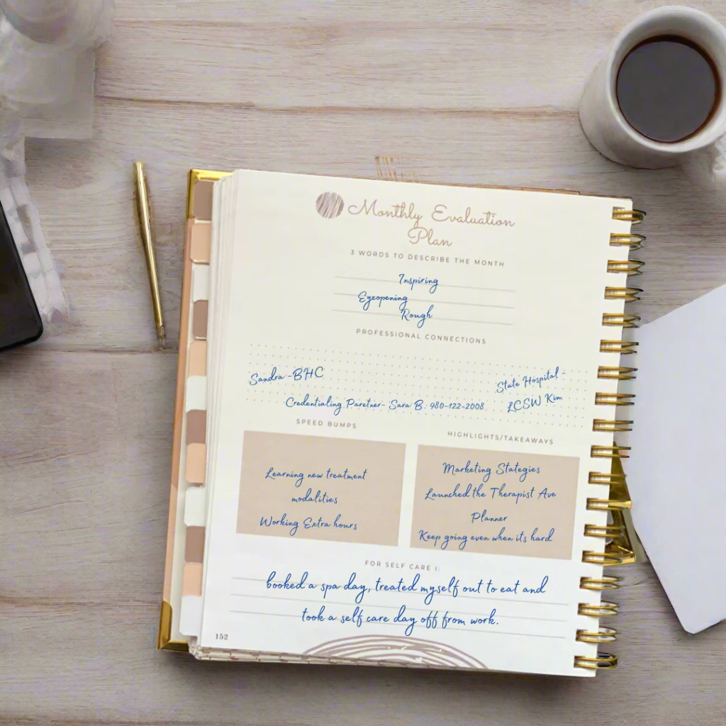 THE THERAPIST AVENUE PLANNER