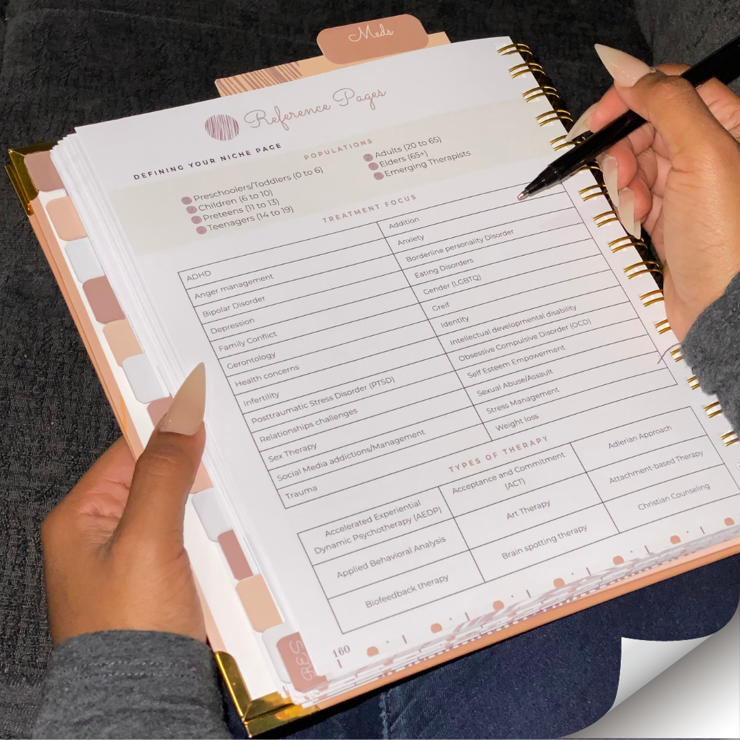 THE THERAPIST AVENUE PLANNER